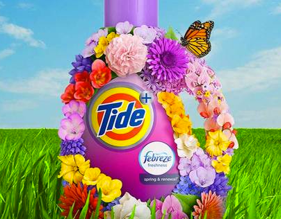 Tide with Febreze Banner Ads