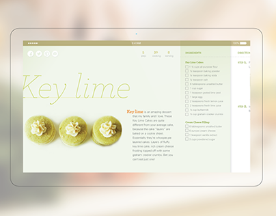 Recipe: Key Lime Cake 