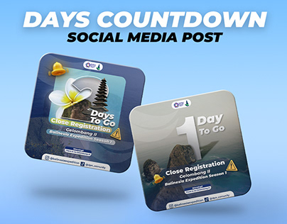 Days Countdowns Social Media Post