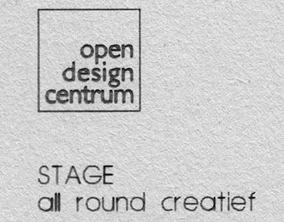 Open Design Centrum  stagiair / intern