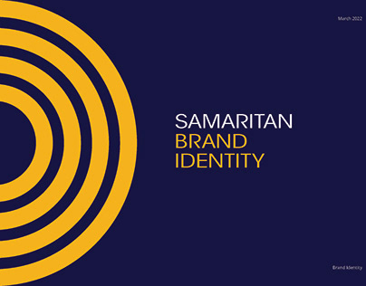 Project thumbnail - Samaritan Brand Identity