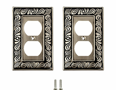 Get Brushed Satin Pewter Wall Plate in USA