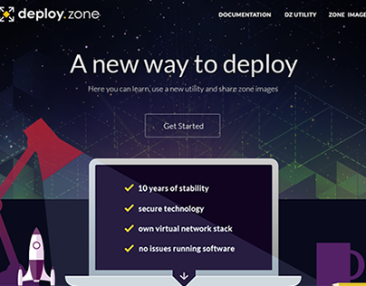 Deploy Zone | Logo & Website