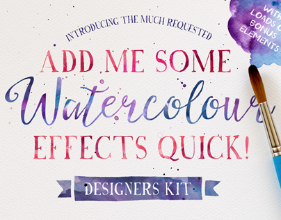 Watercolour - Photoshop Styles Download