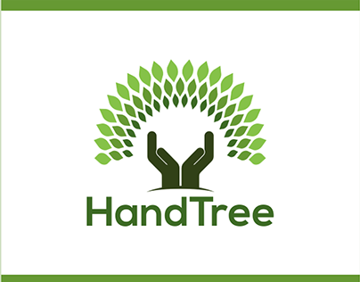 HandTree Logo Template