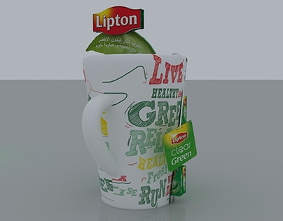 lipton green tea stand