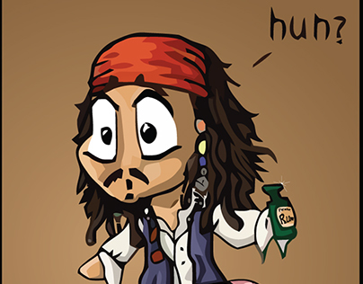 Captain Jack Sparrow Illustration