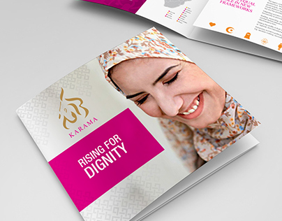 Brochure for a Women's right NGO