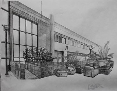College of Business Administration Drawing