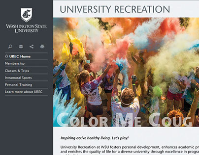 University Recreation Website 