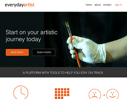 Create Art Every Day - Day 39 - Screen Design Revamp