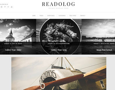 Readolog WordPress Theme