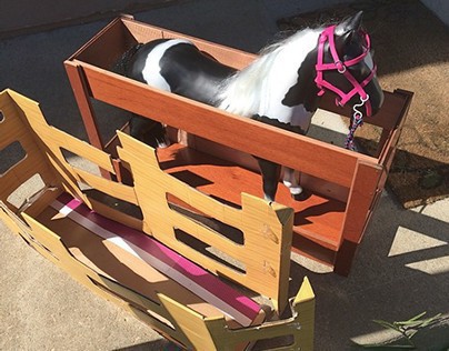 Toy Horse Stable