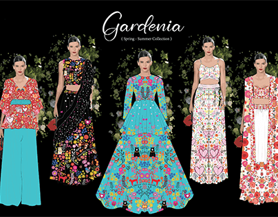 Gardenia ( Spring-Summer collection) Portfolio