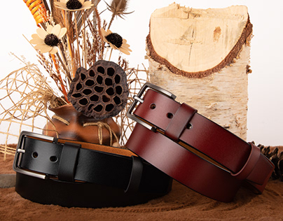 Leather Belts - Product Photography, Video & AD Banners