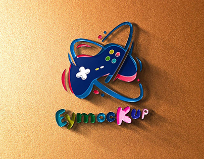 Gaming Logo Maker Mockup