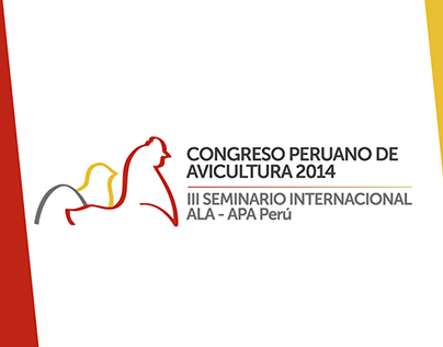 Línea gráfica Congreso Peruano de Avicultura APA - 2014