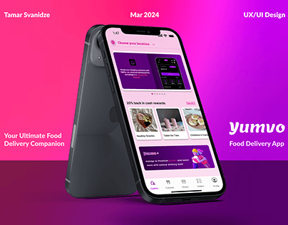 Project thumbnail - Yumvo - Food Delivery App