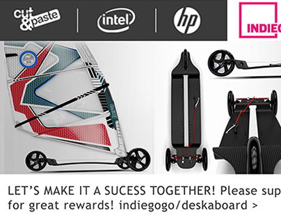 DESKA BOARD AVAILABLE At INDIEGOGO! Join Now!