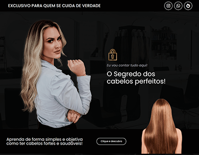 Site Salão de Beleza (Beauty Salon)