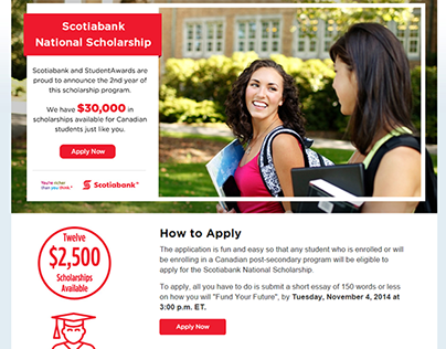 Scotiabank Scholarships