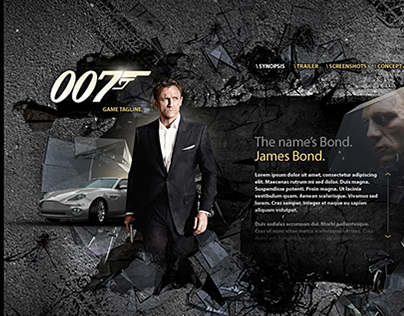 007: James Bond 2010 Website 