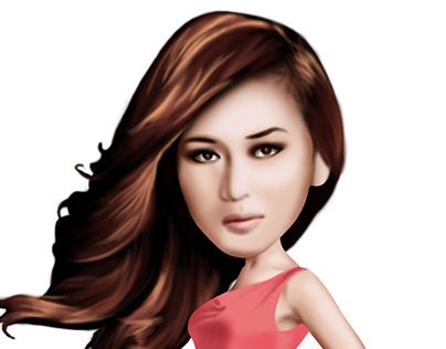 Filipino Celebrity Caricature