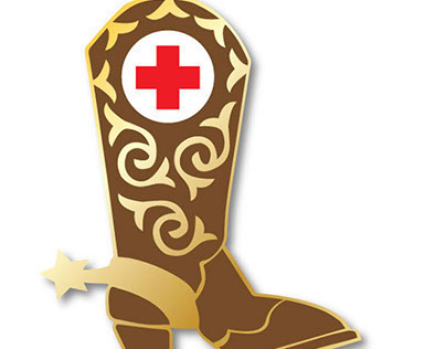 American Red Cross-Hill Country Chapter: Pin Design 