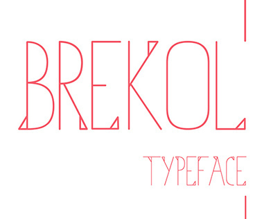 Brekol font (free)