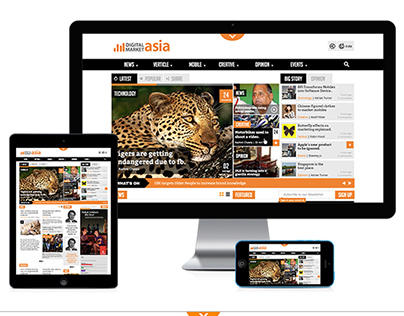 Digital Market Asia - Website Design
