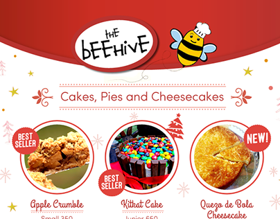 The Beehive Pastries: Christmas Menu