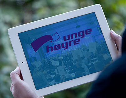 iPad app - Unge Høyre