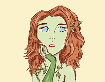 Sketch Dailies - Poison Ivy