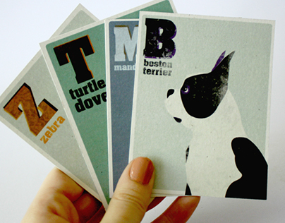 A to Z animal cards