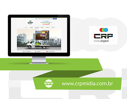 Web Design | Website empresa CRP Mídia Digital