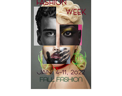 Fashion Week Event Poster and Invite