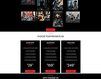 Website for Gym