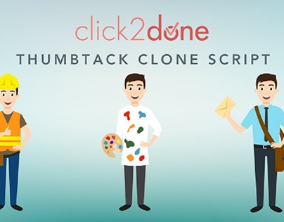 Thumbtack Clone Script - Click2Done