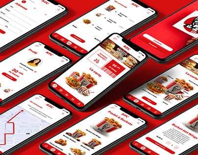 KFC - Concept app mobile