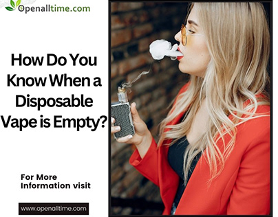 How to Determine When a Disposable Vape is Empty