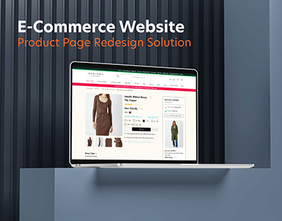 E-commerce Website | Product Page Redesign Solution