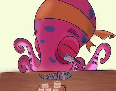 octopus cook (personal project)