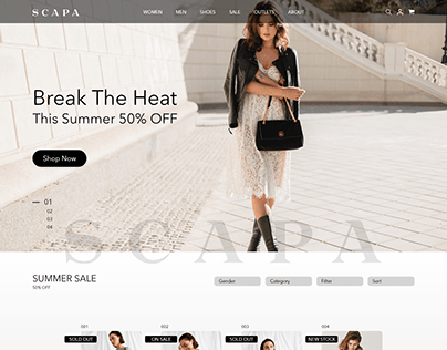 Fashion eCommerce - SCAPA