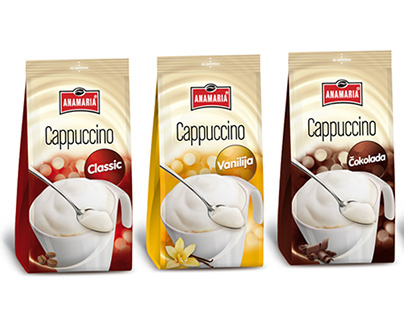 Packaging design for Anamarija Cappuccino