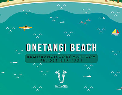 Rumiante - Onetangui Beach Illustration