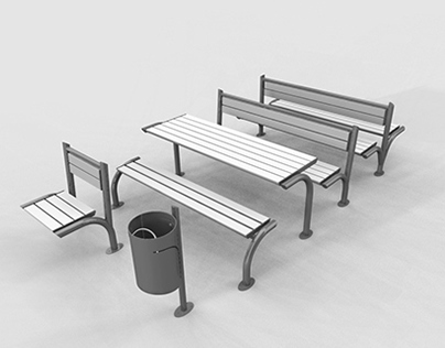 Street Furniture Family for POLYDUCT