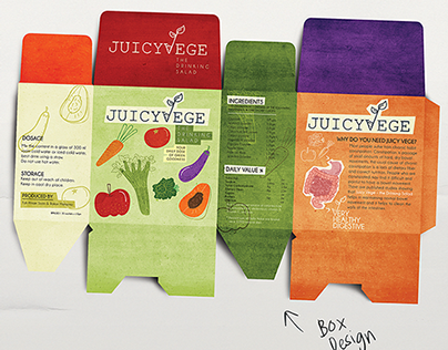 JuicyVege | Logo & Packaging Design