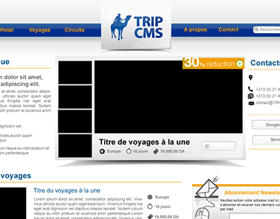 Trip CMS themes - 2012