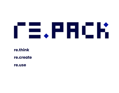 Visual Identity for Re.Pack | logo | branding| web