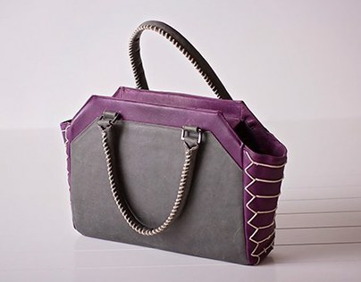 Japanese Stitch Binding Inspired Handbag